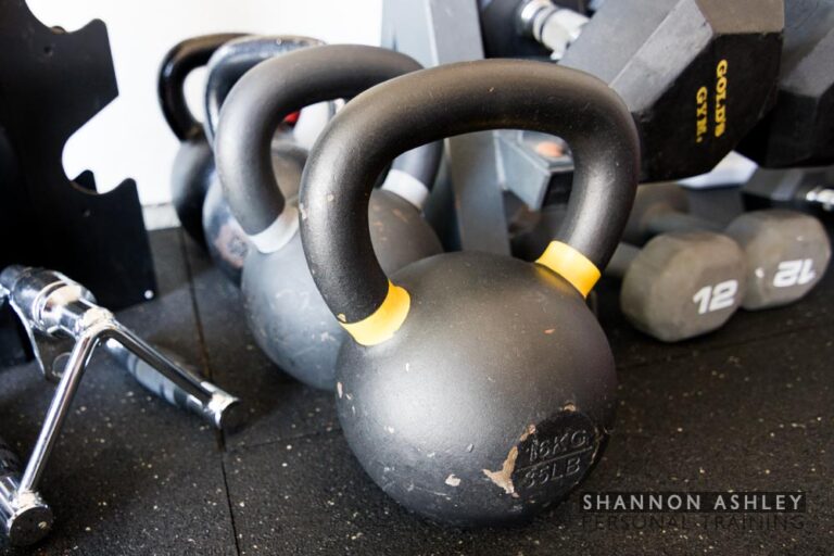 Kettlebells. Shannon Ashley Personal Training, Encinitas.