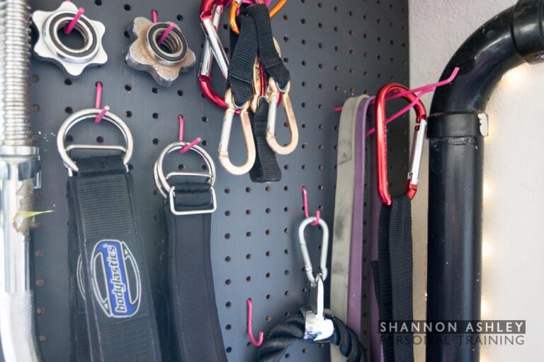 Resistance bands. Shannon Ashley Personal Training, Encinitas.