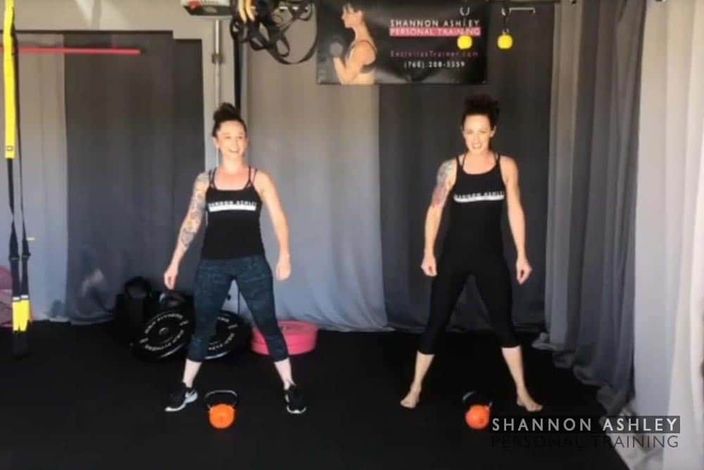Online personal training from Shannon Ashley in Encinitas